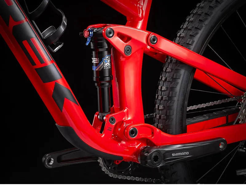 2022 Trek Top Fuel 5 Deore XC Mountain Bike in Radioactive Red